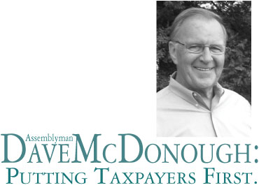 Assemblyman Dave McDonough: Putting Taxpayers First