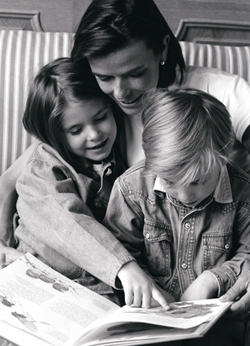 mother and children