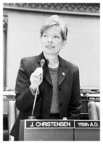 Assemblywoman Joan K. Christensen