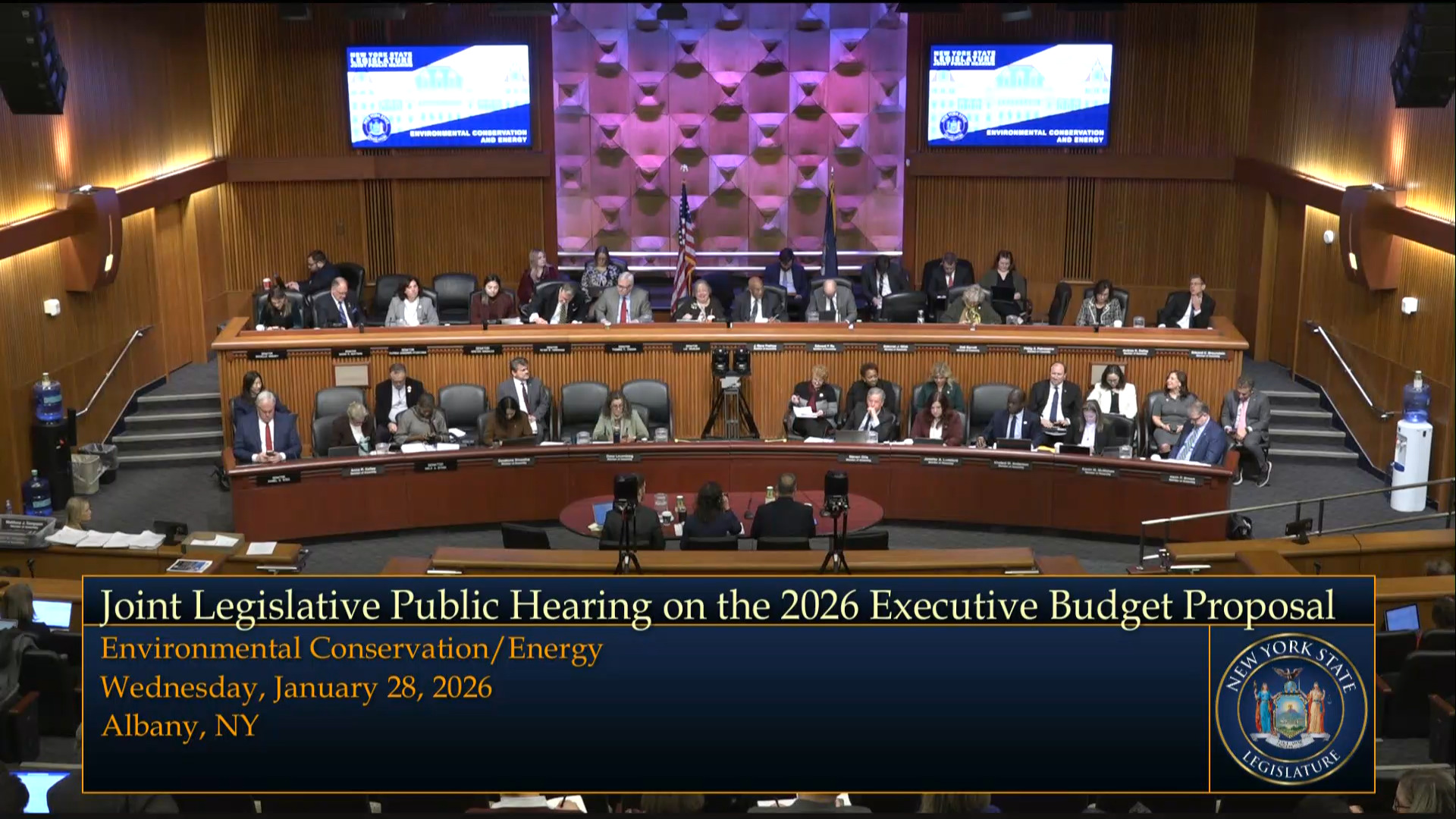 Advocates Testify During Budget Hearing on Environmental Conservation