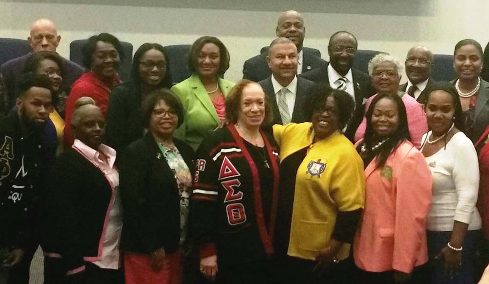 Assemblyman Phil Ramos celebrated his 5th Annual Black History Month event on February 22nd at the Touro Law Center.  This year, Assemblyman Ramos was honored to recognize the work of The Devine Nine