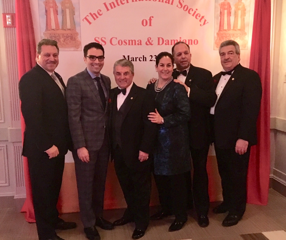 Assemblywoman Stacey Pheffer Amato (D-Howard Beach) attended the annual International Society of SS Cosma & Damiano Dinner.