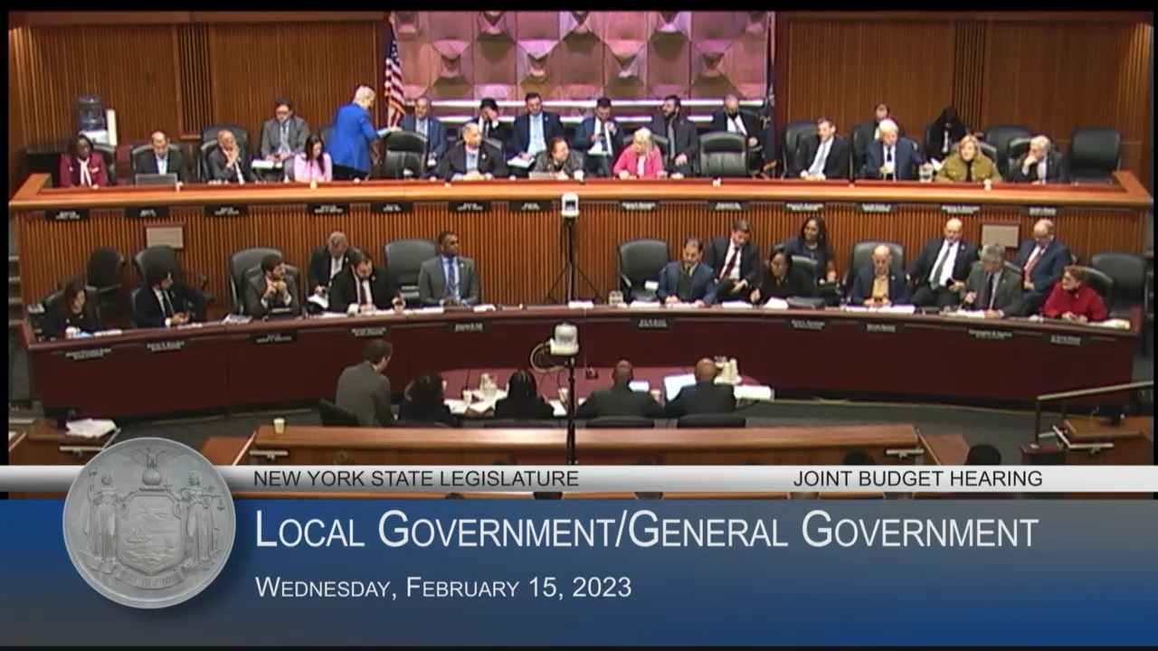 NYC Mayor Adams Testifies During Budget Hearing on Local/General Government