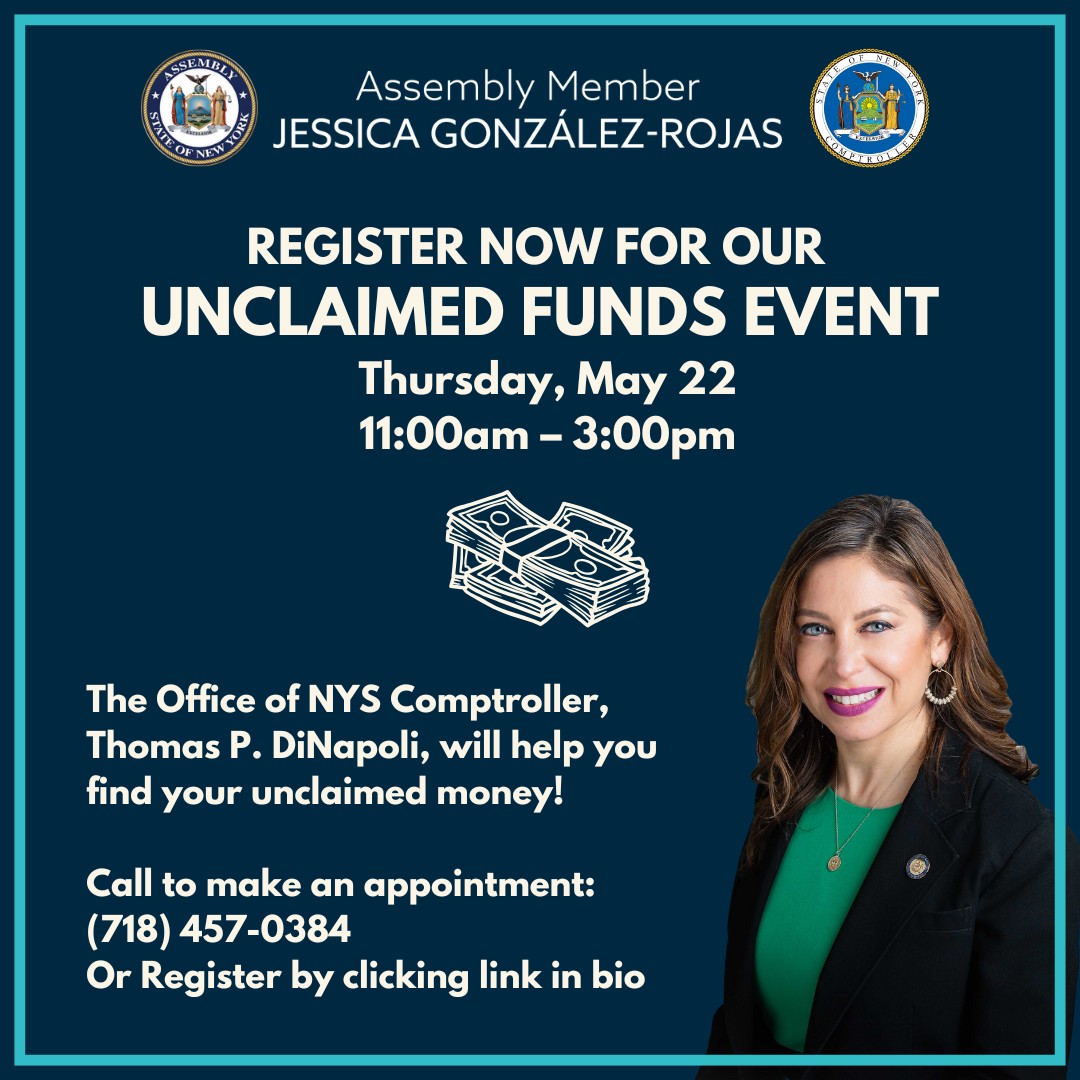 Unclaimed Funds - May 22, 2025