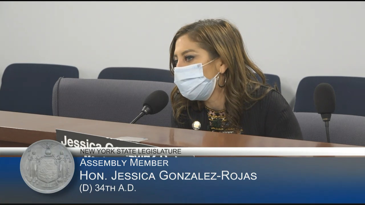 Commissioner Guinn Testifies During a Public Hearing on Homelessness in New York State