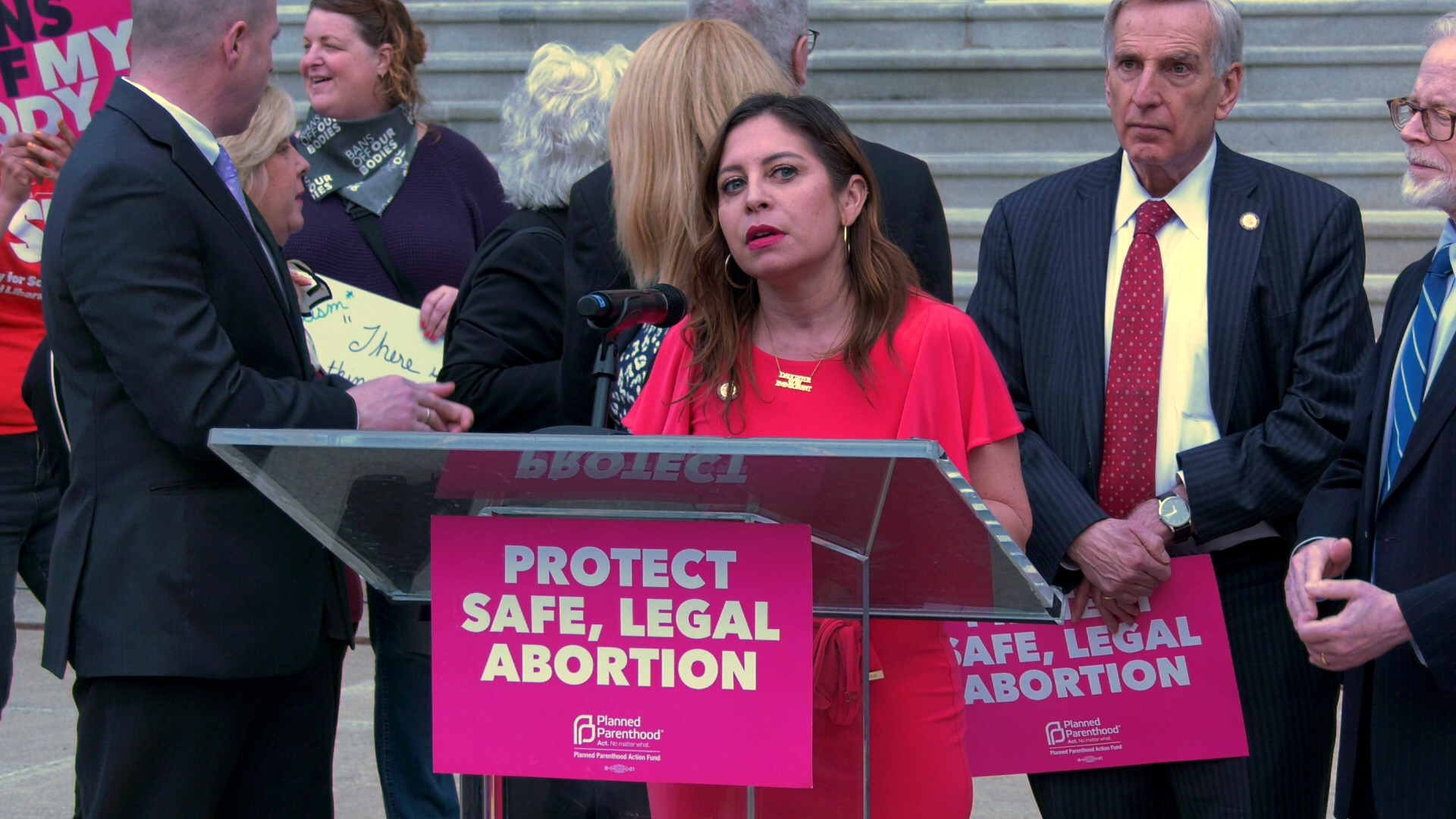 Gonzalez-Rojas Speaks Out Against Overturning Roe v. Wade