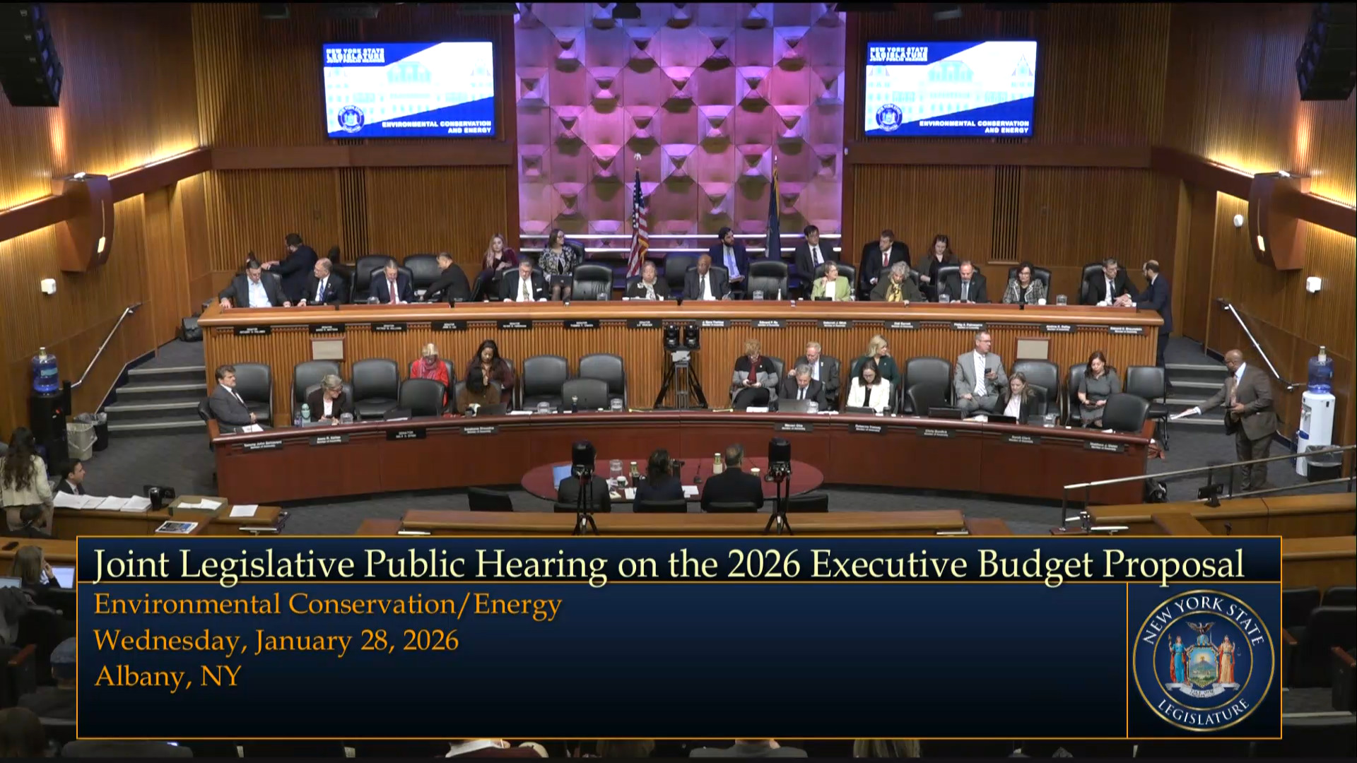 DEC Commissioner Testifies During Budget Hearing on Environmental Conservation