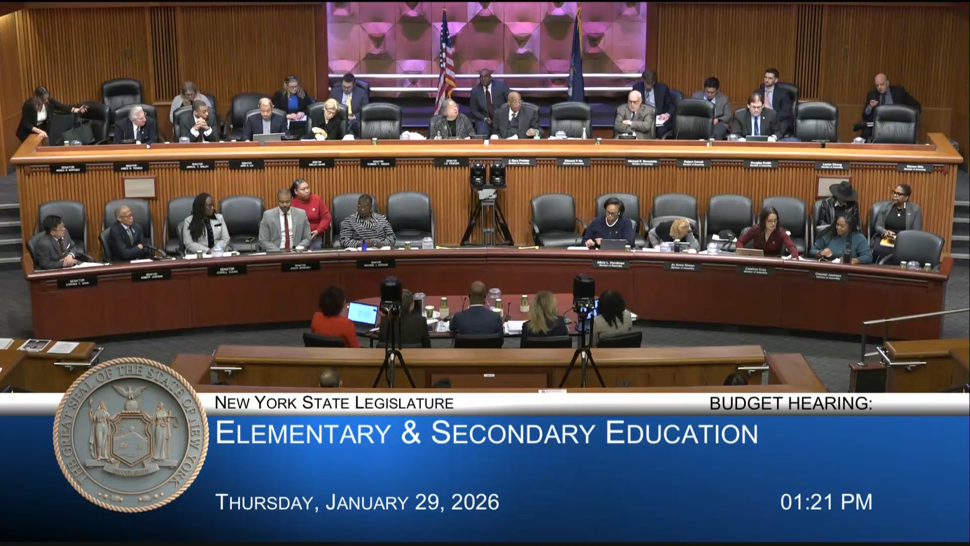 NYC Public Schools Chancellor Testifies During Budget Hearing on Elementary and Secondary Education