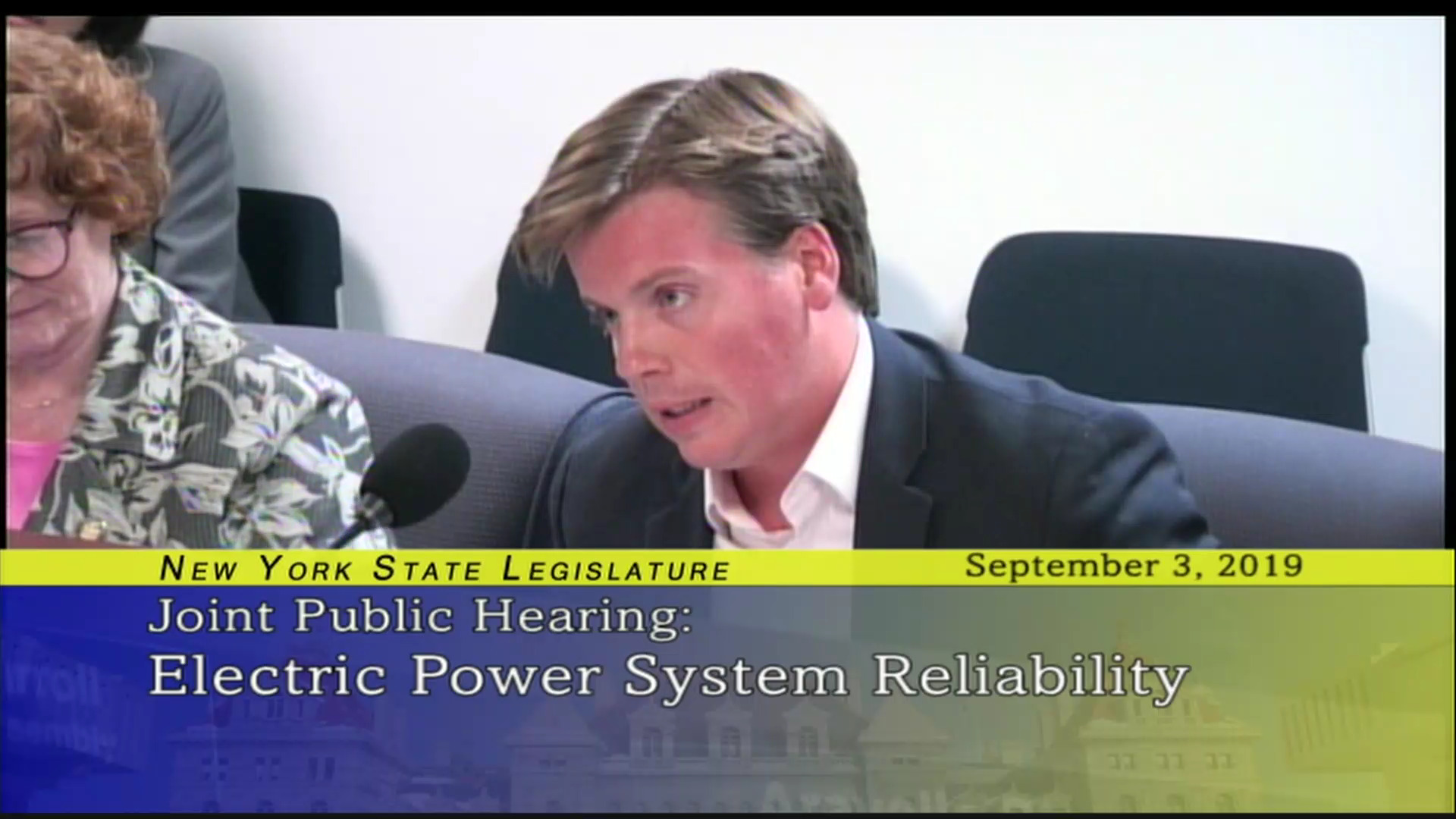 Public Hearing on Recent Blackouts