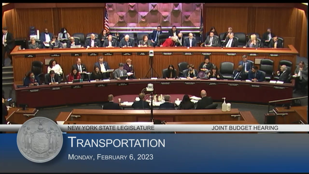 MTA CEO Testifies During Budget Hearing on Transportation