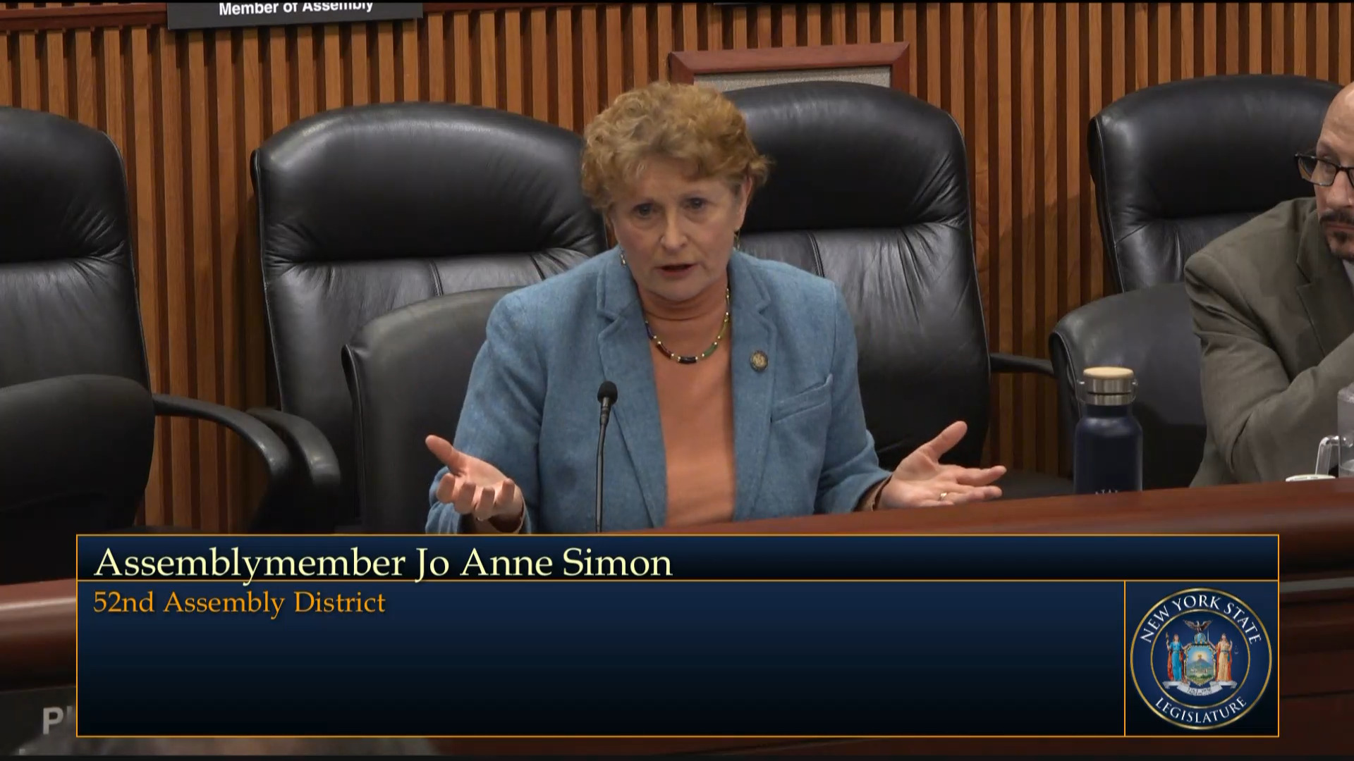 Simon Questions Government Agency Officials During a Joint Budget Hearing on Public Protection