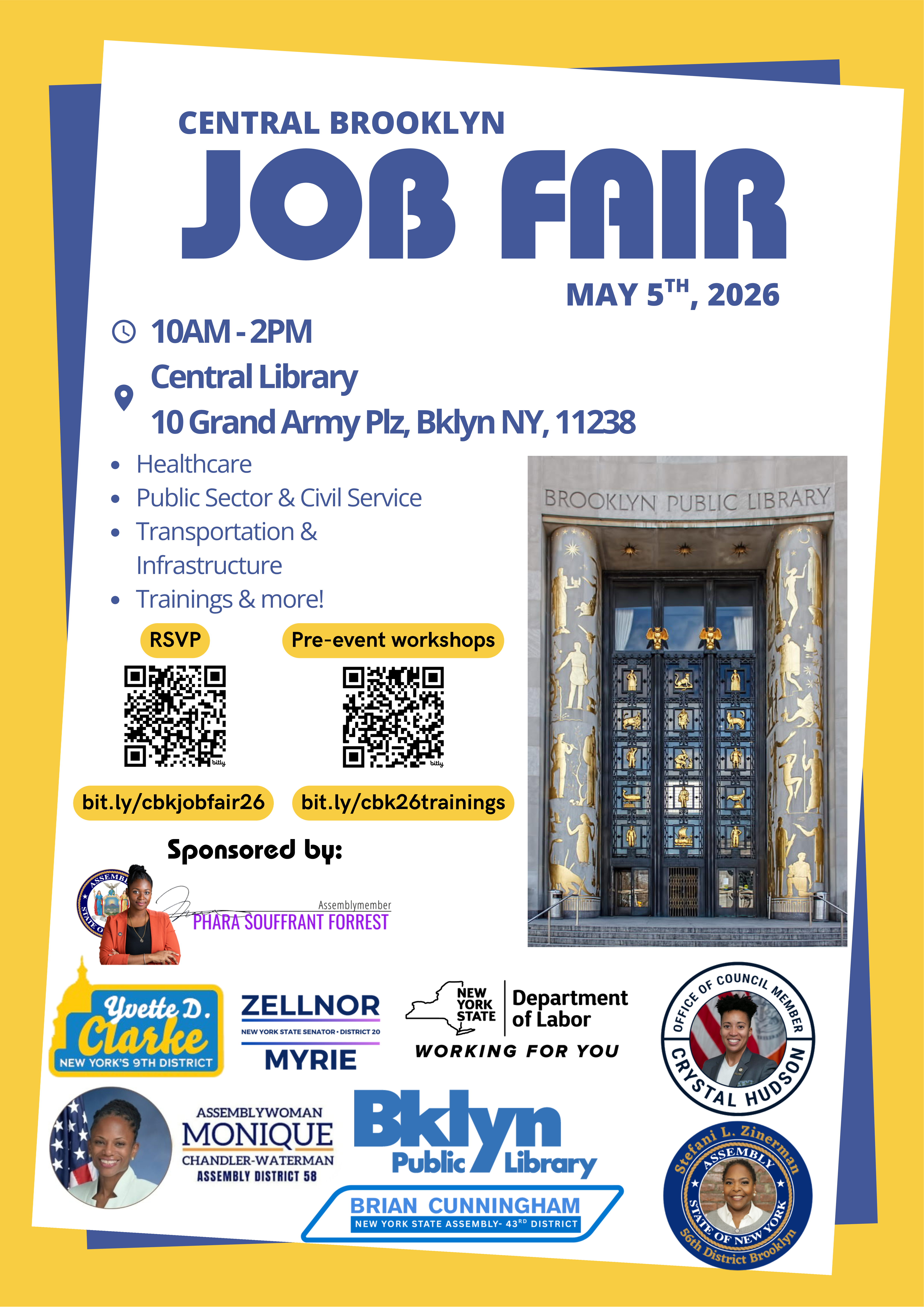 Central Brooklyn Job Fair - May 5, 2026