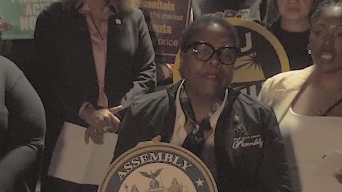 Zinerman Joins 32 BJ/SEIU Members Calling for Passage of Fair Pricing Act