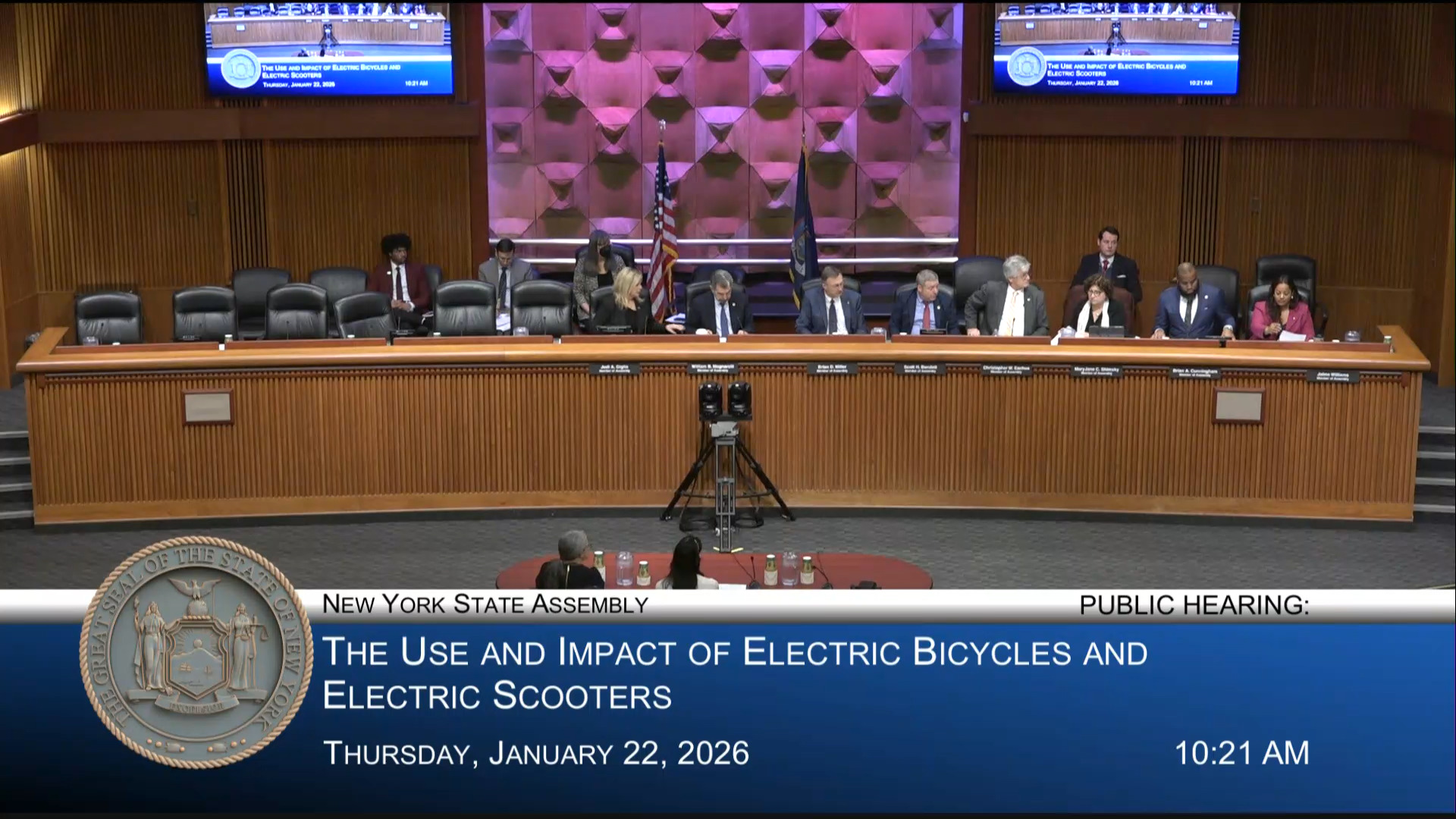 Assembly Hold Public Hearing on Effects E-bikes and E-Scooters Have on Mobility, Traffic and Public Safety