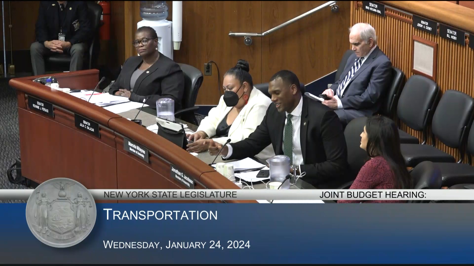 DOT Commissioner Testifies During Joint Budget Hearing on Transportation