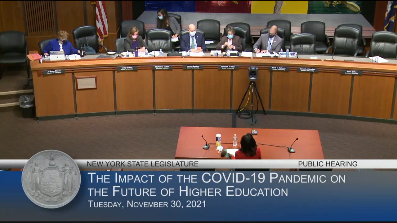 CICU President Testifies at Hearing on the Impact of the COVID-19 Pandemic on the Future of Higher Education