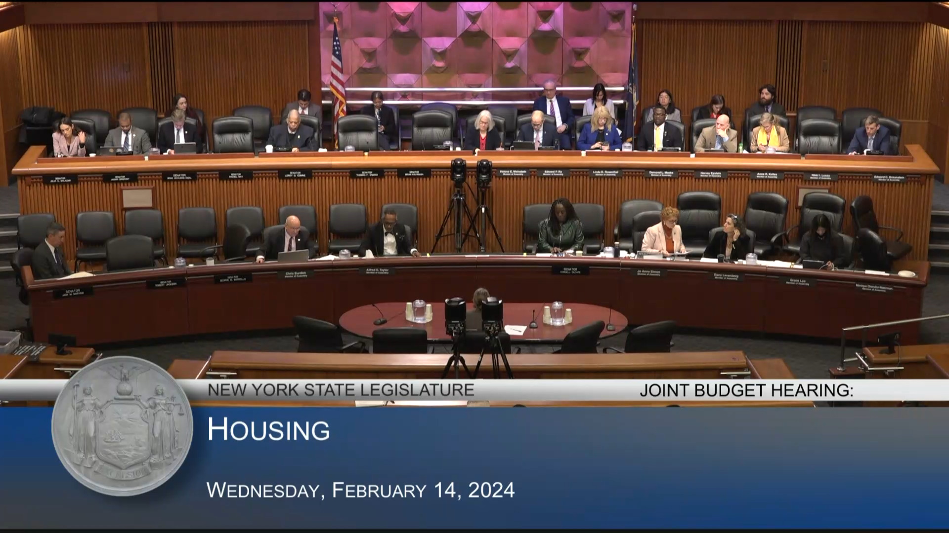 NYS Homes & Community Renewal Commissioner Testifies During Budget Hearing on Housing