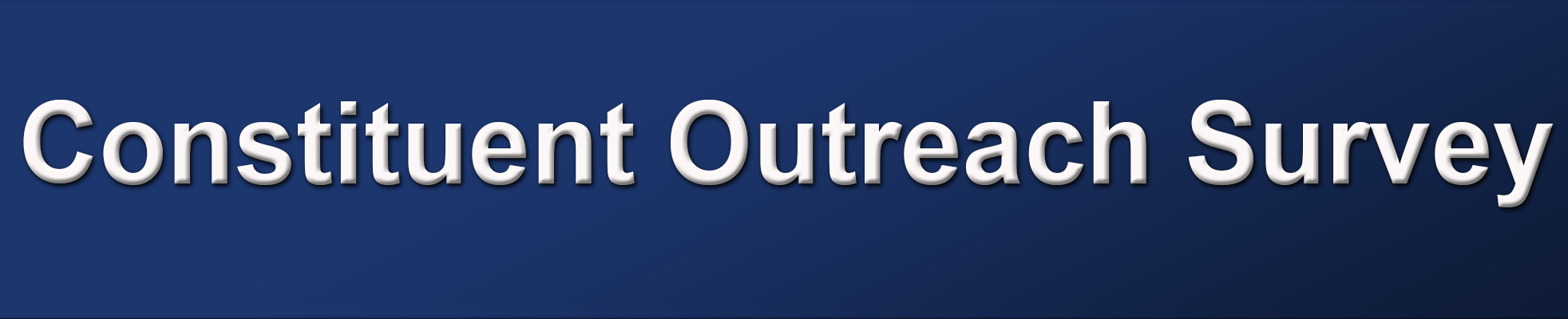 2025 Constituent Survey