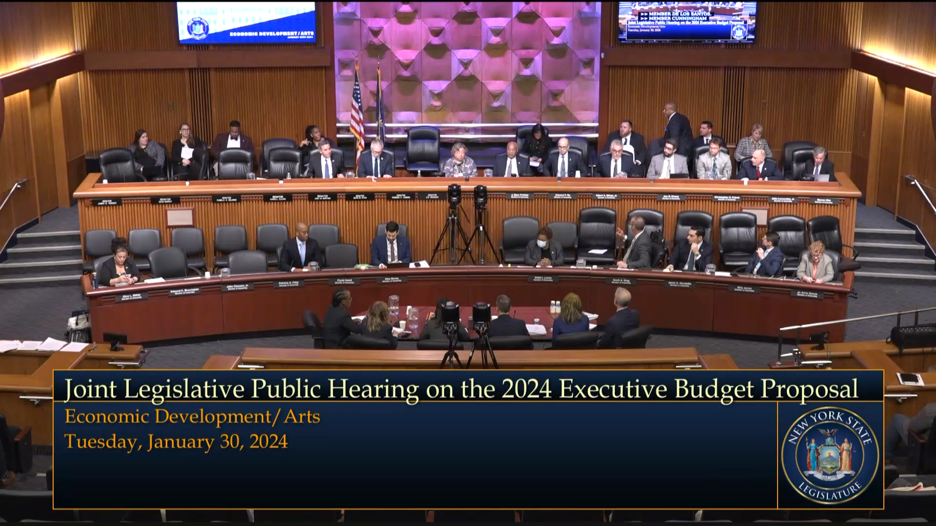 State Commissioners Testify During Budget Hearing on Economic Development