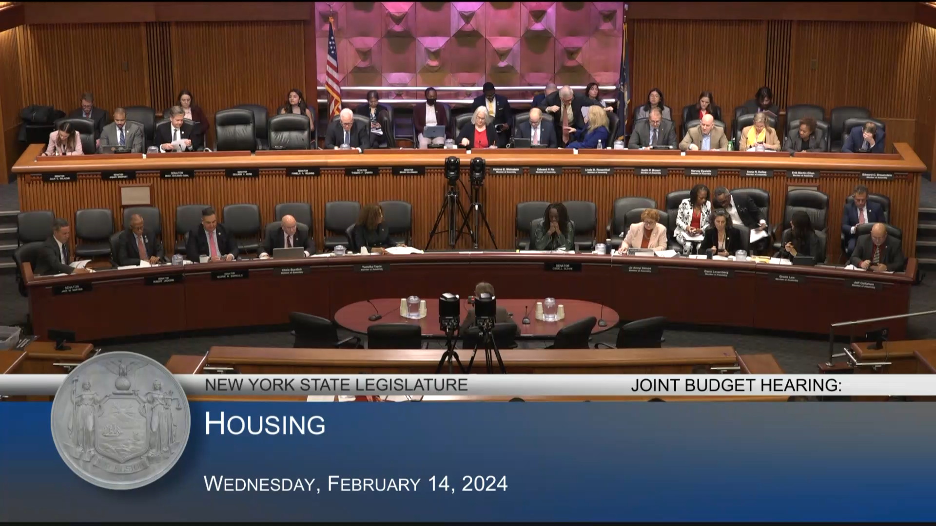 NYS Homes & Community Renewal Commissioner Testifies During Budget Hearing on Housing