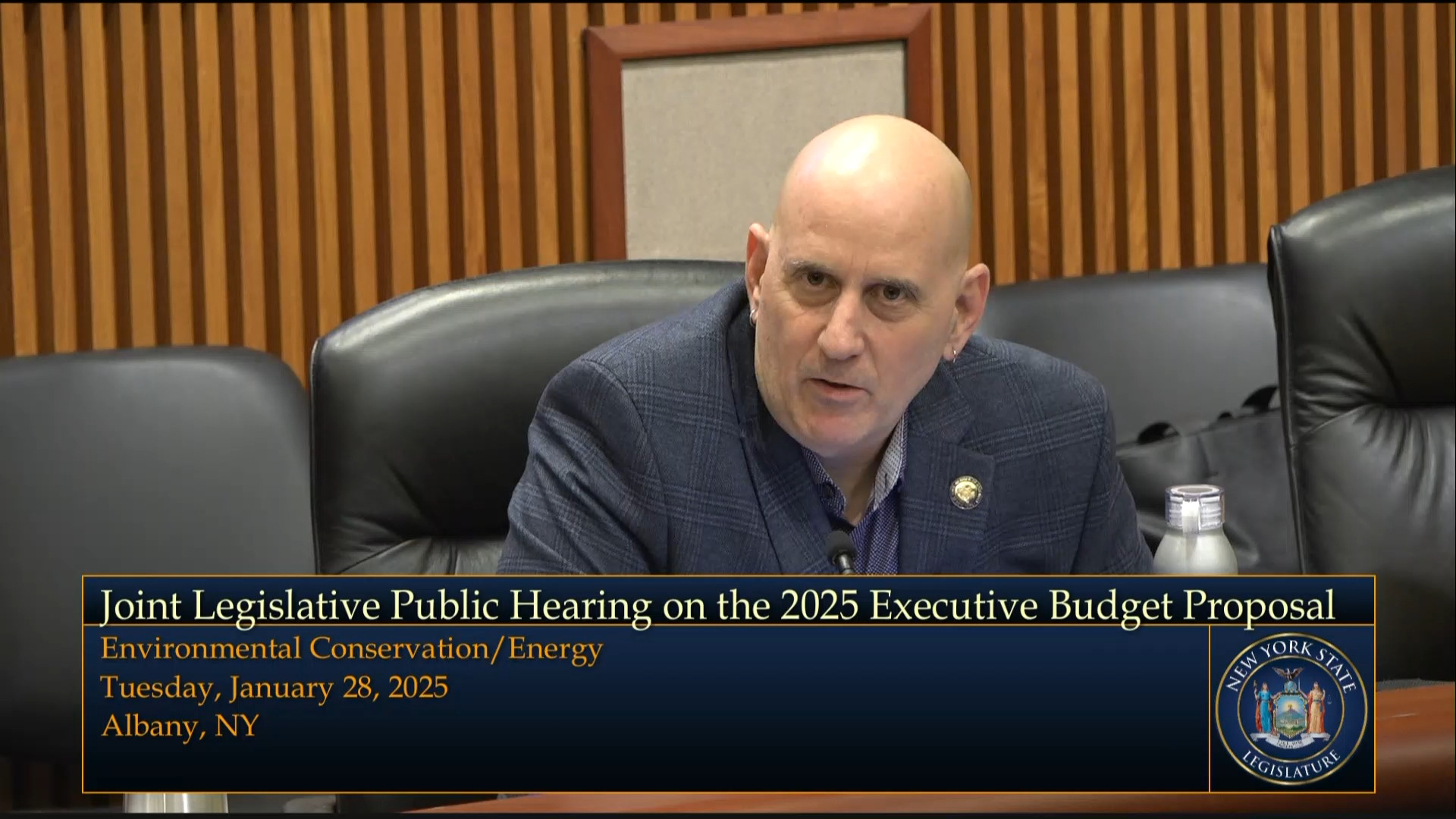 NYSERDA President Testifies During Budget Hearing on Environmental Conservation and Energy