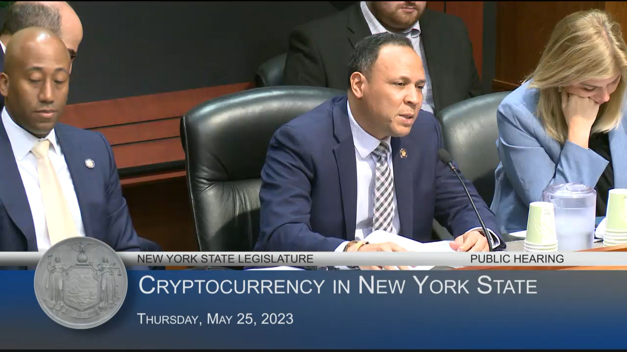 NYS Attorney General's Office Testifies at Hearing on Cryptocurrency Industry in NY