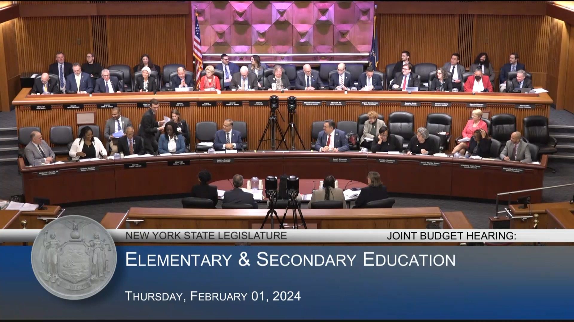 Education Commissioner Testifies During Budget Hearing on Elementary and Secondary Education