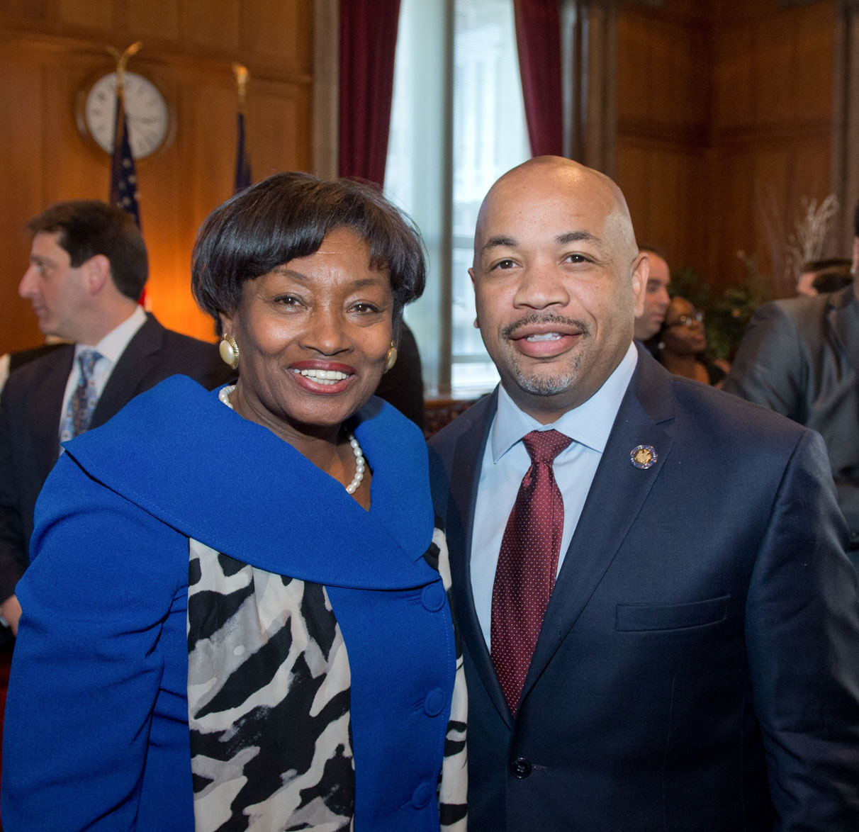 Speaker Heastie and Senate Majority Leader Andrea Stewart-Cousins