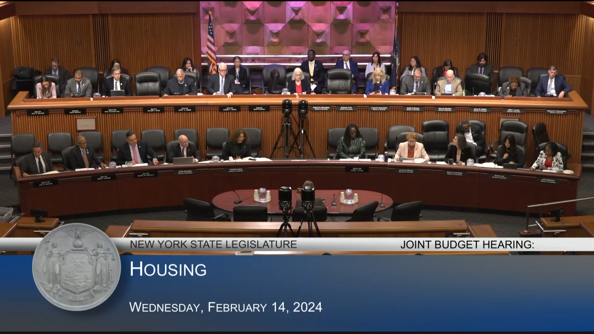 NYS Homes & Community Renewal Commissioner Testifies During Budget Hearing on Housing