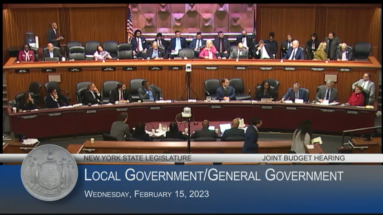 NYC Mayor Adams Testifies During Budget Hearing on Local/General Government