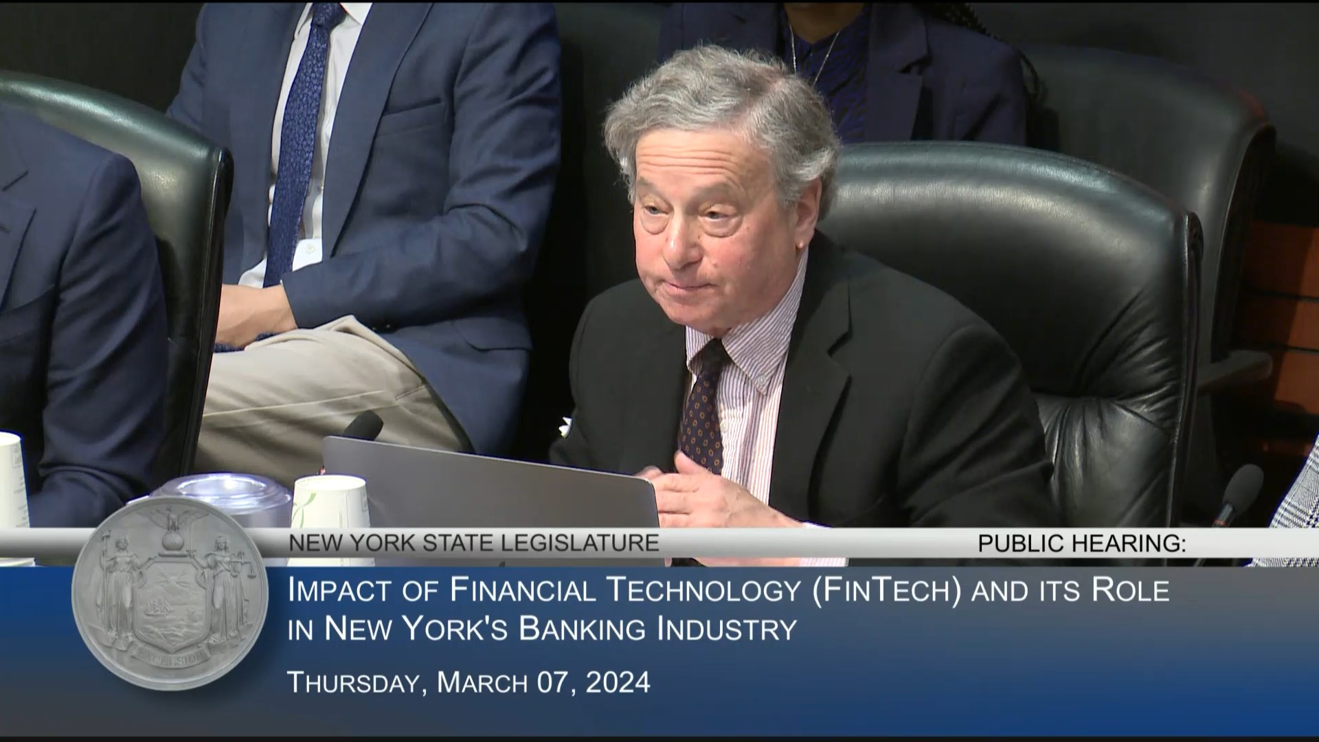 FinTech Experts Testify During Public Hearing On FinTech Role in NY Banking Industry