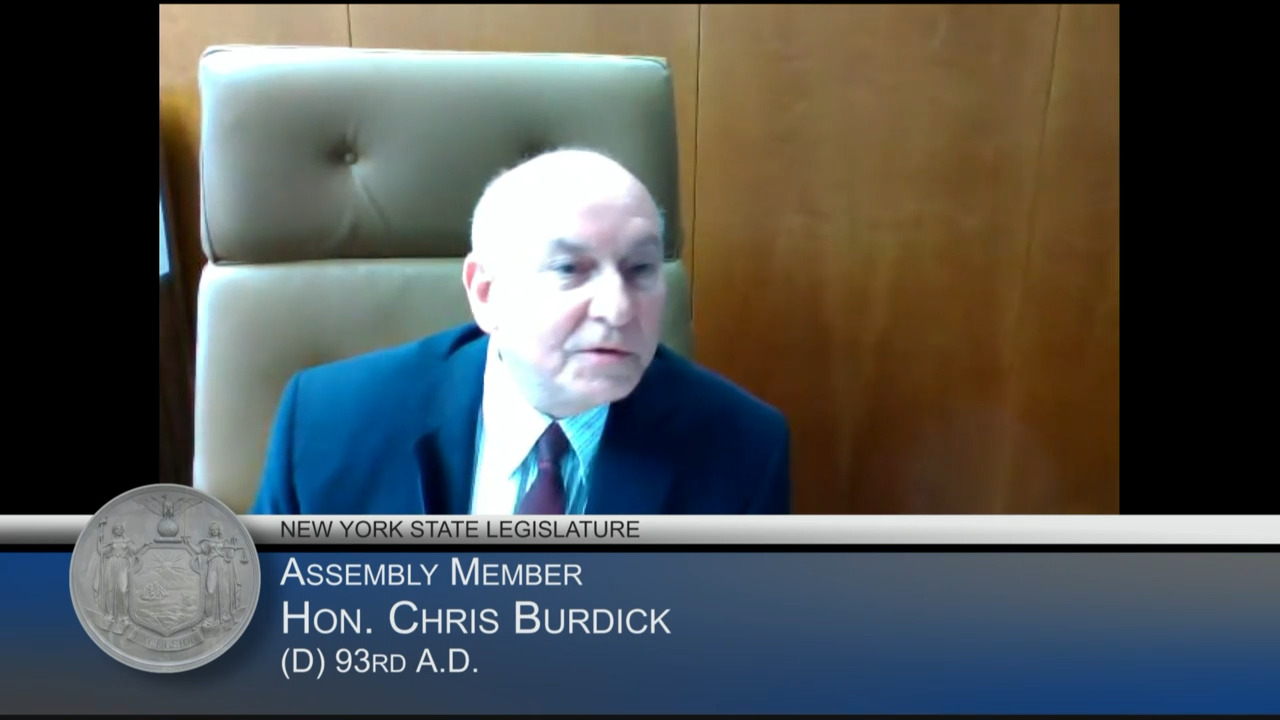 Burdick Questions Office of Aging Commissioner During Budget Hearing On Human Services