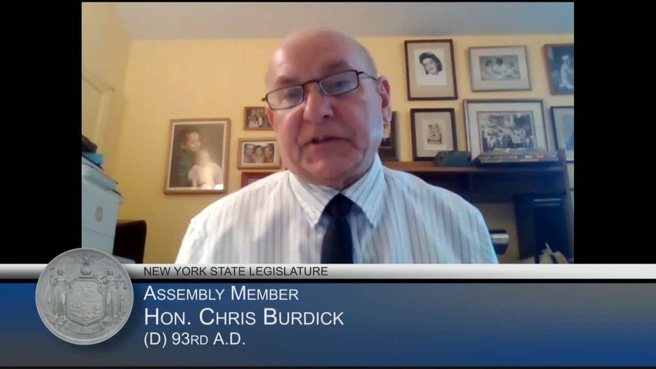 Burdick Questions NYSERDA CEO During Hearing on All-Electric Buildings