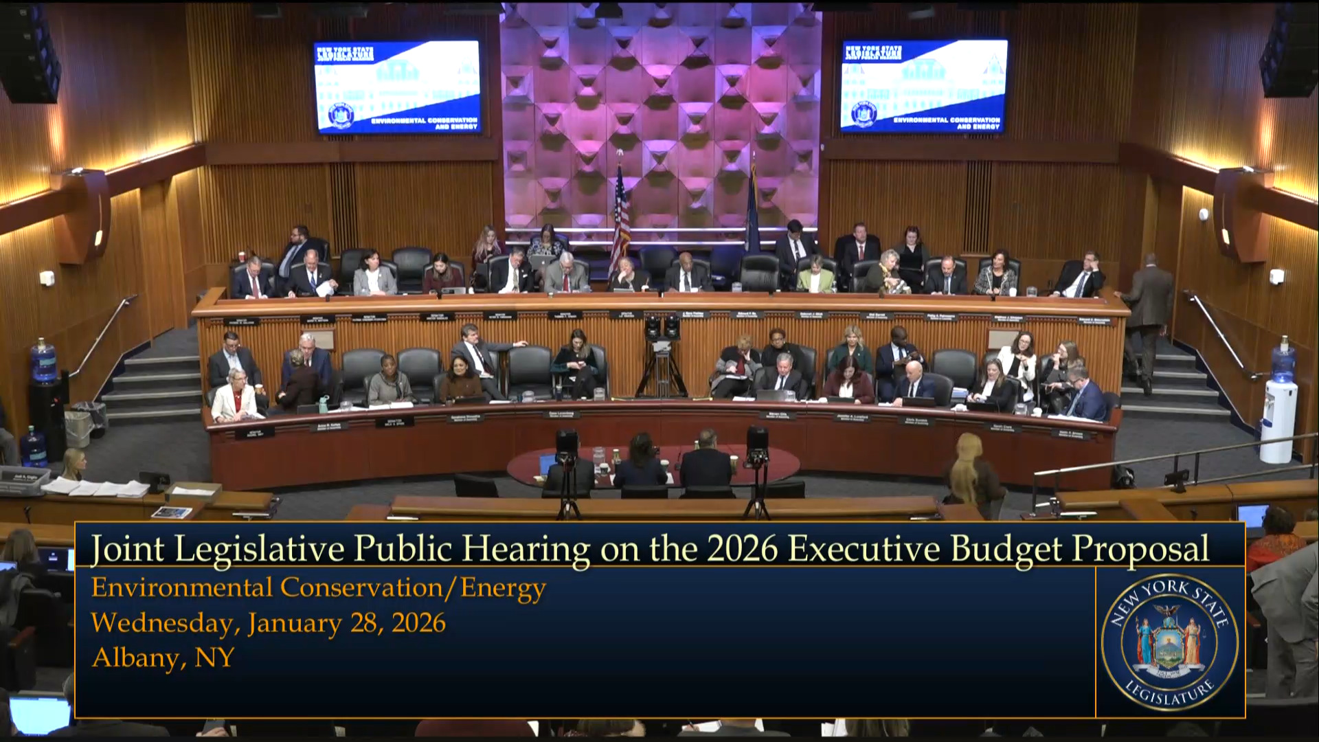 DEC Commissioner Testifies During Budget Hearing on Environmental Conservation