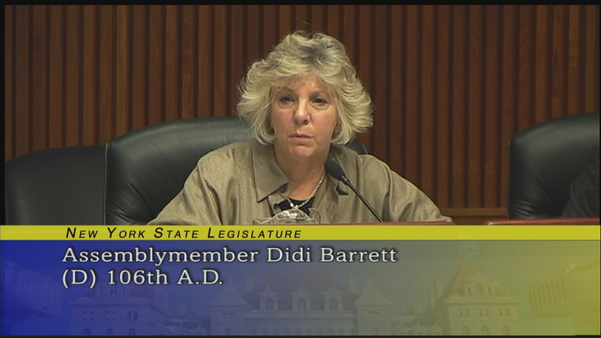 Barrett Discusses Priorities and Housing of Disability Services
