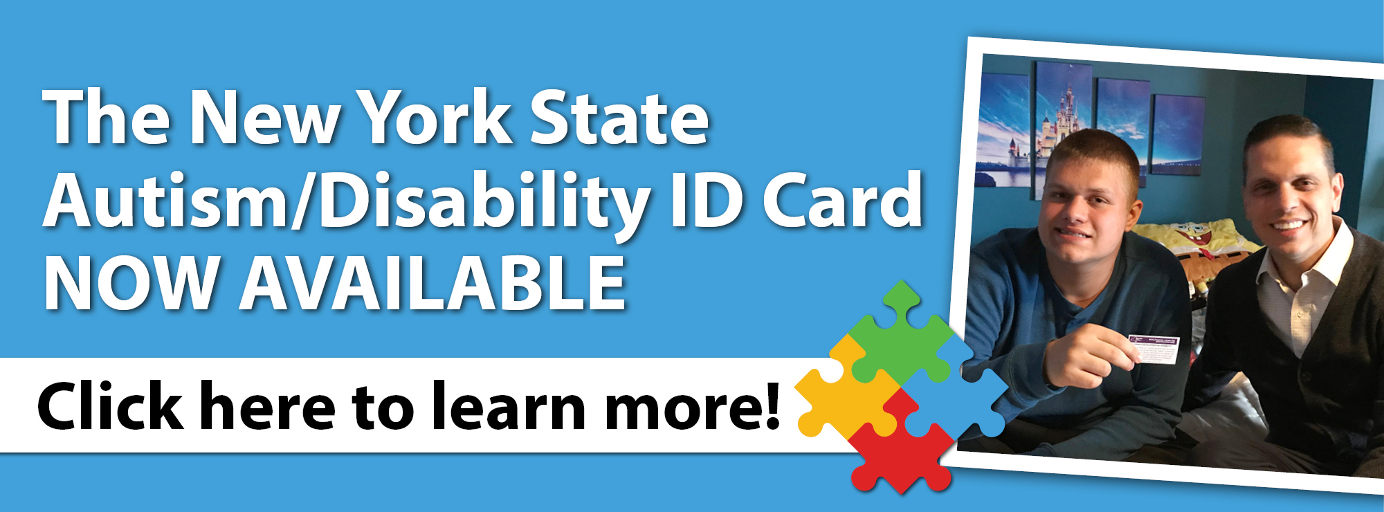 NYS Autism/Disability ID Card