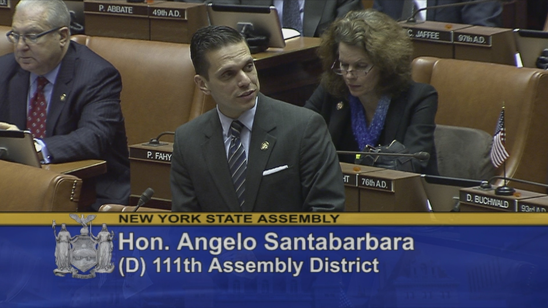Assemblyman Santabarbara Welcomes Distinguished Guests to the Assembly