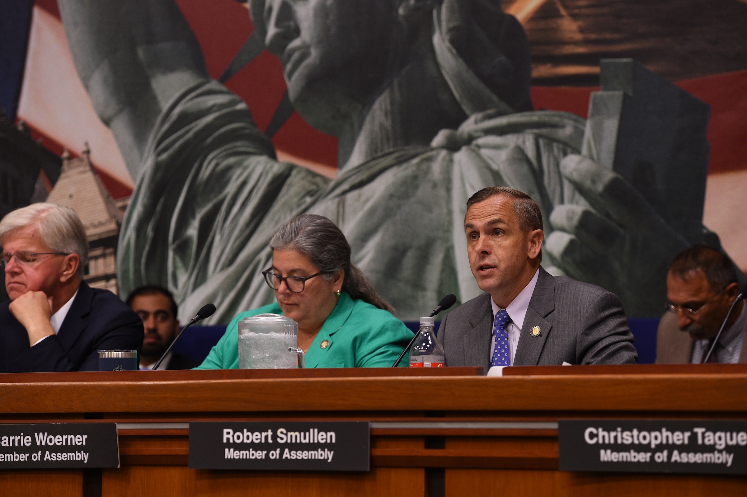 Assemblyman Robert Smullen (R,C,Ref-Meco) today participated in a joint Senate and Assembly Hearing on the status of rural broadband service in New York State.