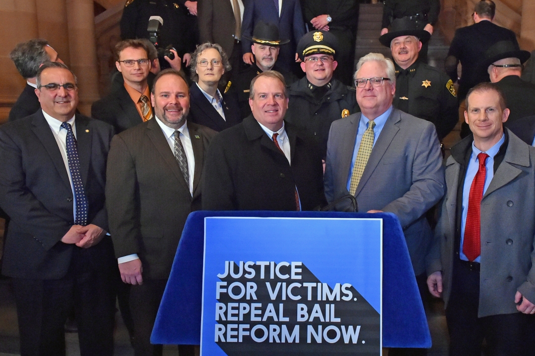 Assemblyman Giglio, Assemblyman Palmesano, Steuben County DA Baker, Senator O’Mara, Hornell Mayor Buckley, Assemblyman Friend, Assemblywoman Byrnes, Steuben County Undersheriff McNelis, Bath Poli