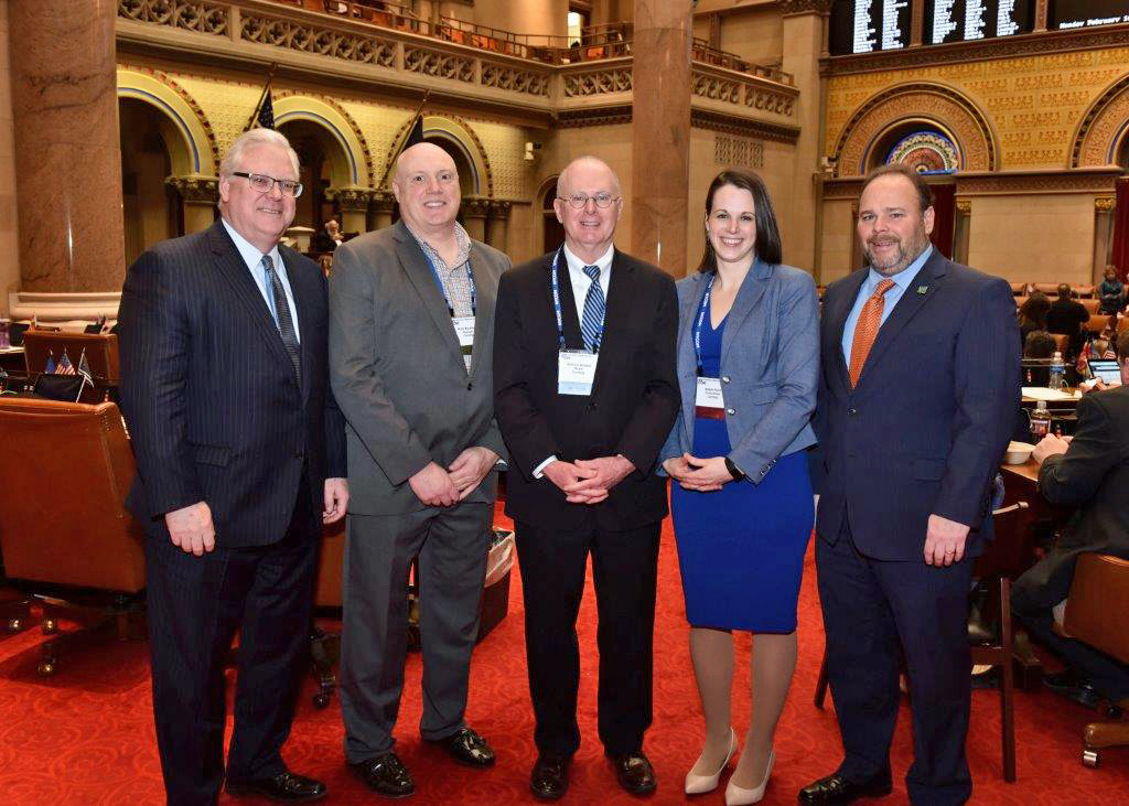 Senator Tom O’Mara (R,C,I-Big Flats) and Assemblyman Phil Palmesano (R,C,I-Corning) met with Corning Mayor Bill Boland, Corning City Manager Mark Ryckman and Corning City Councilmember Alison Hun