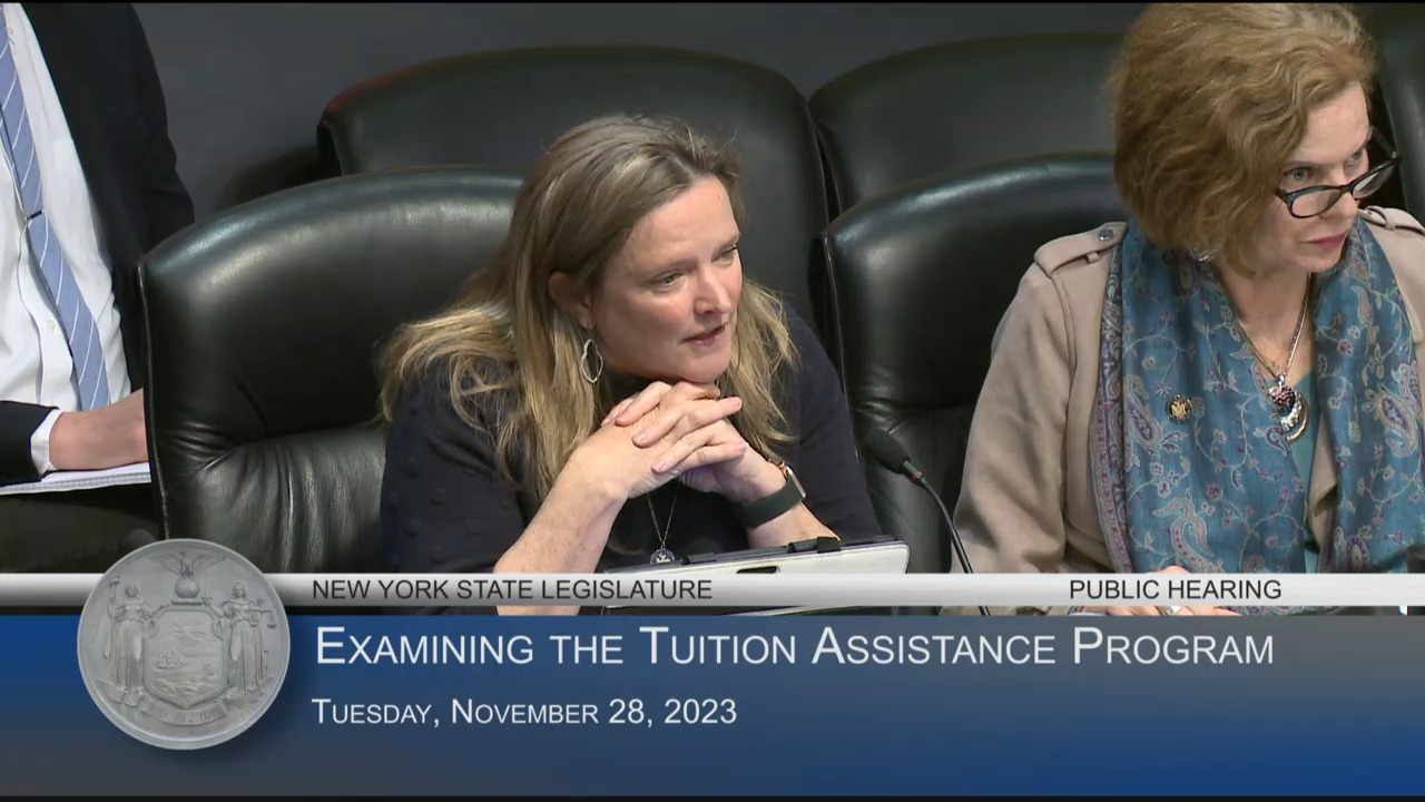 CUNY Staff Members Testify at Hearing on the Status of the NYS Tuition Assistance Program