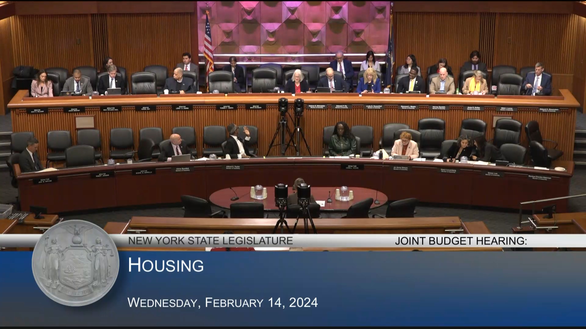 NYS Homes & Community Renewal Commissioner Testifies During Budget Hearing on Housing