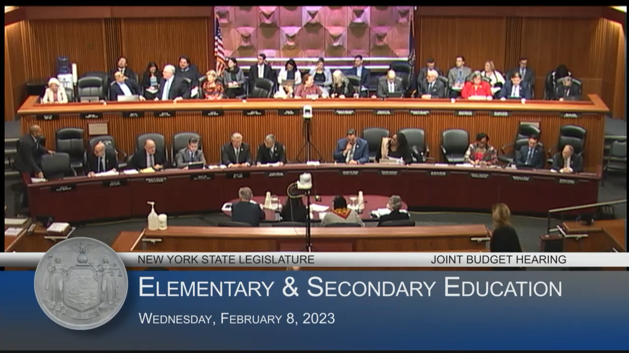 Education Commissioner Testifies During Budget Hearing on Education