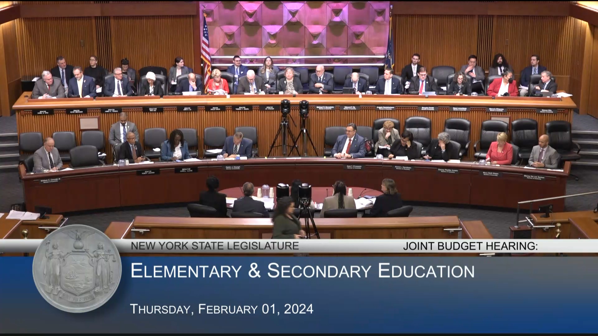 Education Commissioner Testifies During Budget Hearing on Elementary and Secondary Education