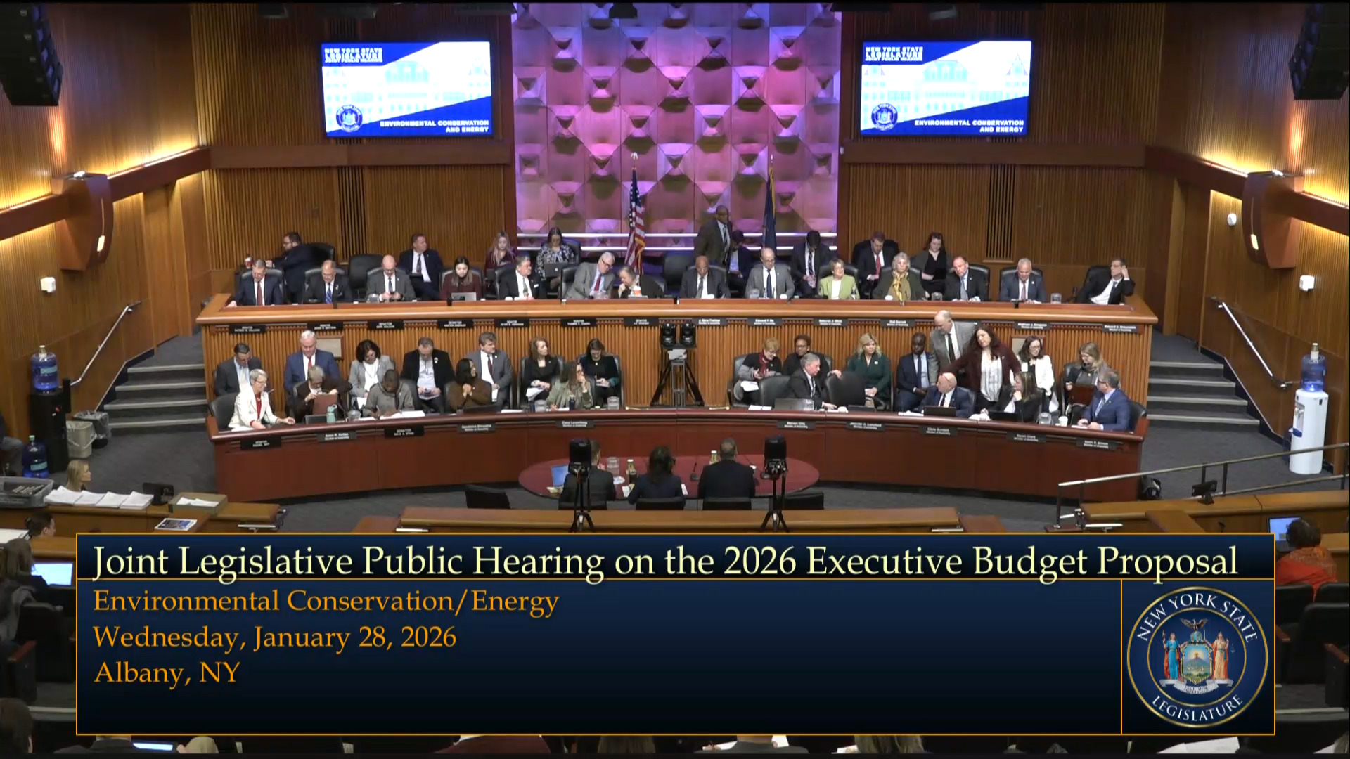 DEC Commissioner Testifies During Budget Hearing on Environmental Conservation