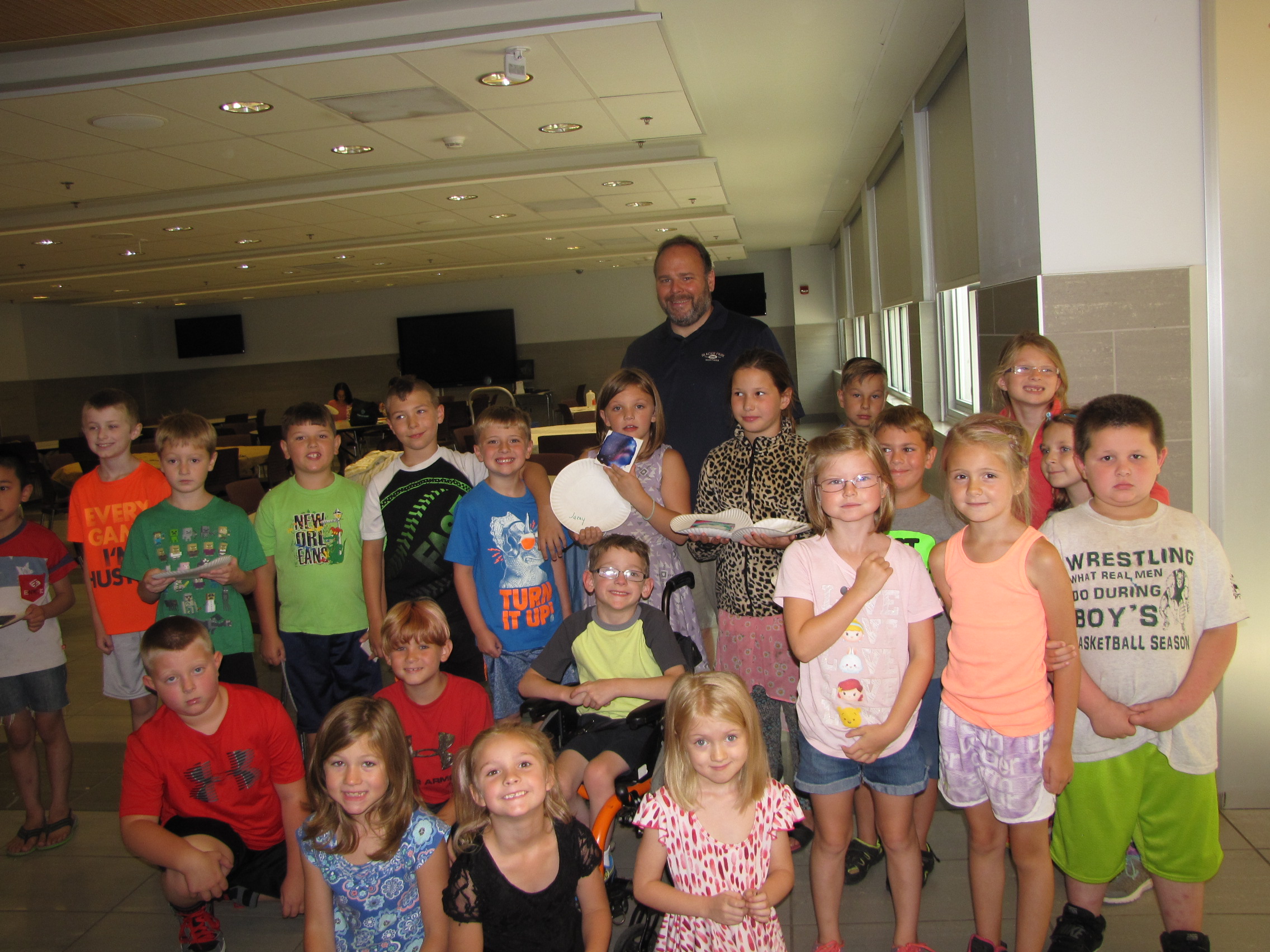 Assemblyman Phil Palmesano (R,C,I-Corning) was pleased to read to students participating in the Addison Public Library Summer Learning Program at Addison High School