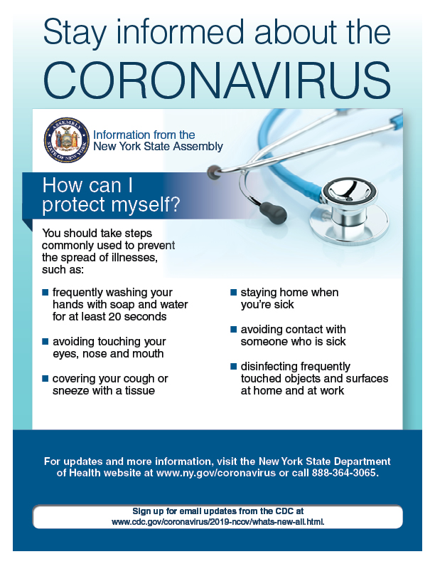 Stay informed about the Coronavirus