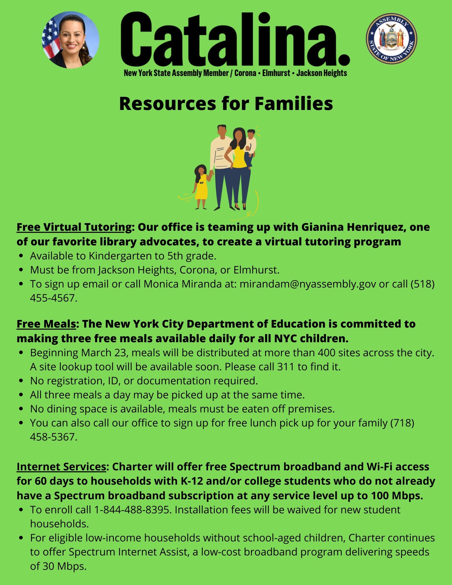 Resources for Families